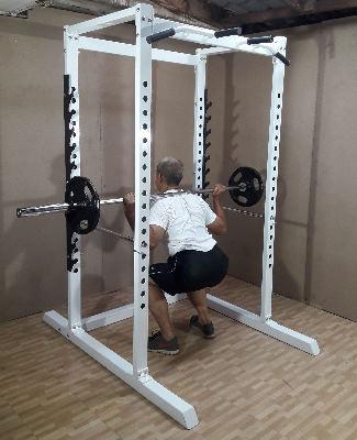 power rack squats