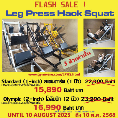 flash sale: leg press hack squat