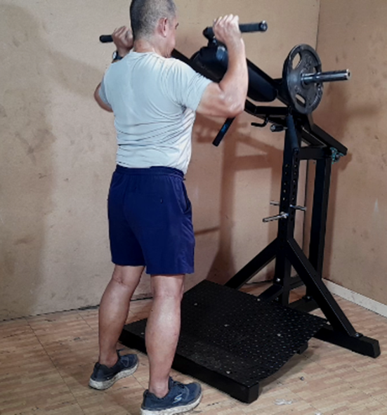 Viking (Standing Shoulder) Press on All-in-One Station
