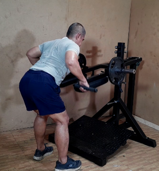 Bent-Over Rowon All-in-One Station