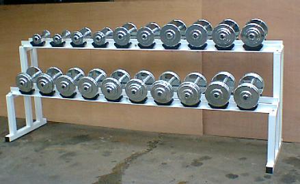 Chromed Fixed Dumbell 