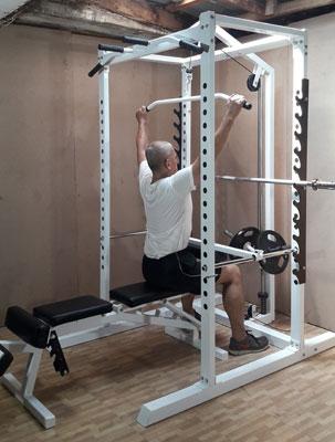 power station lat pulldown