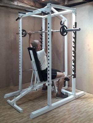 power station shoulder press