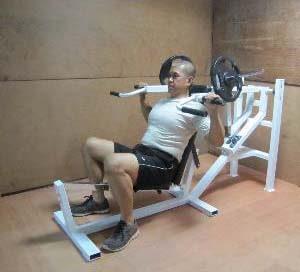 press station - shoulder press - start